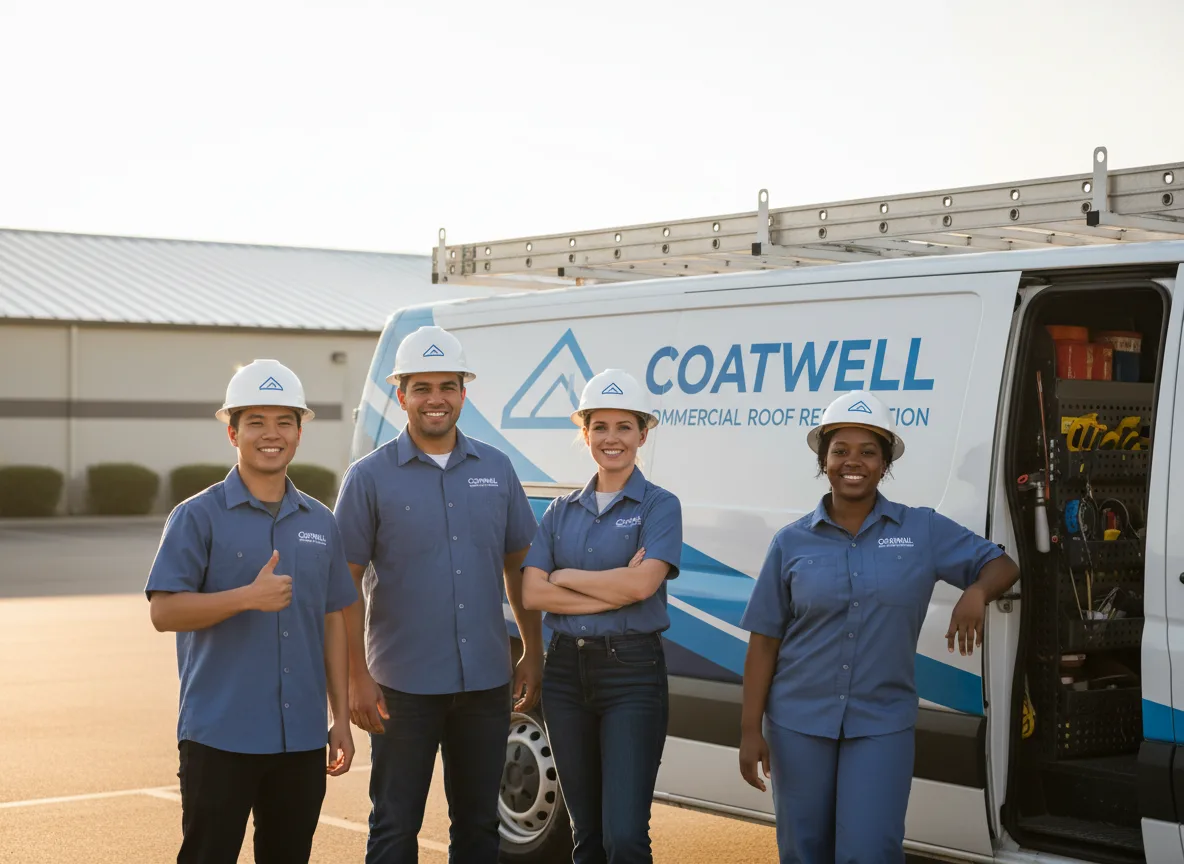 Commercial roof coating company in Jensen, UT